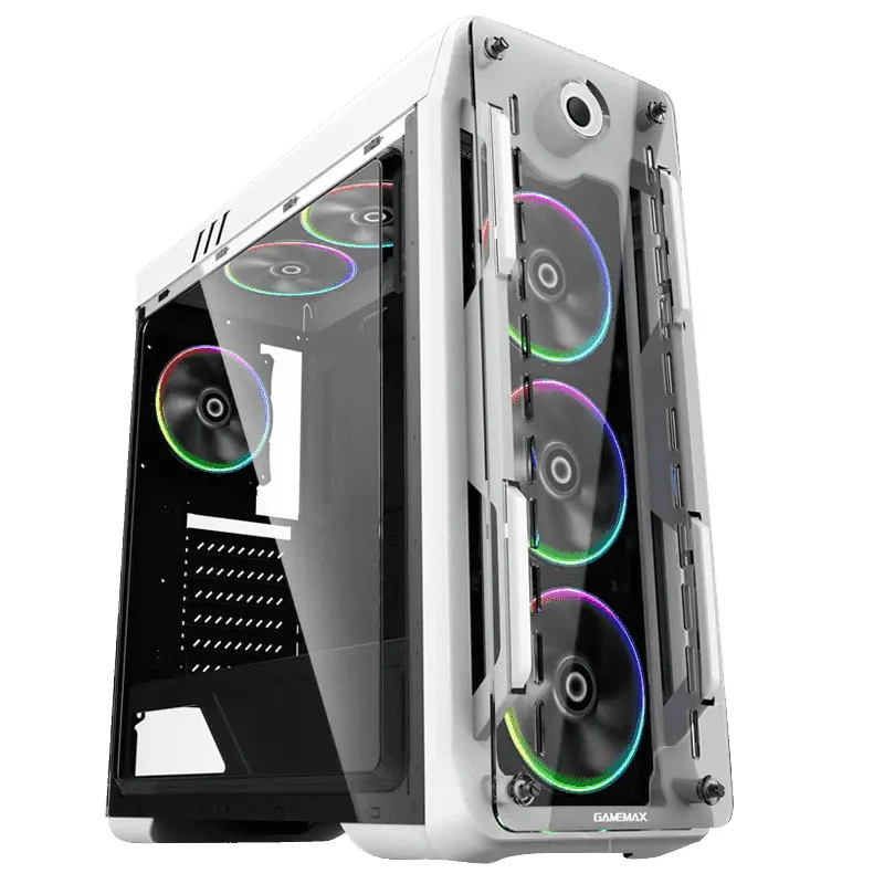 Carcasă PC Gamemax Optical, Midi-Tower, ATX, Alb