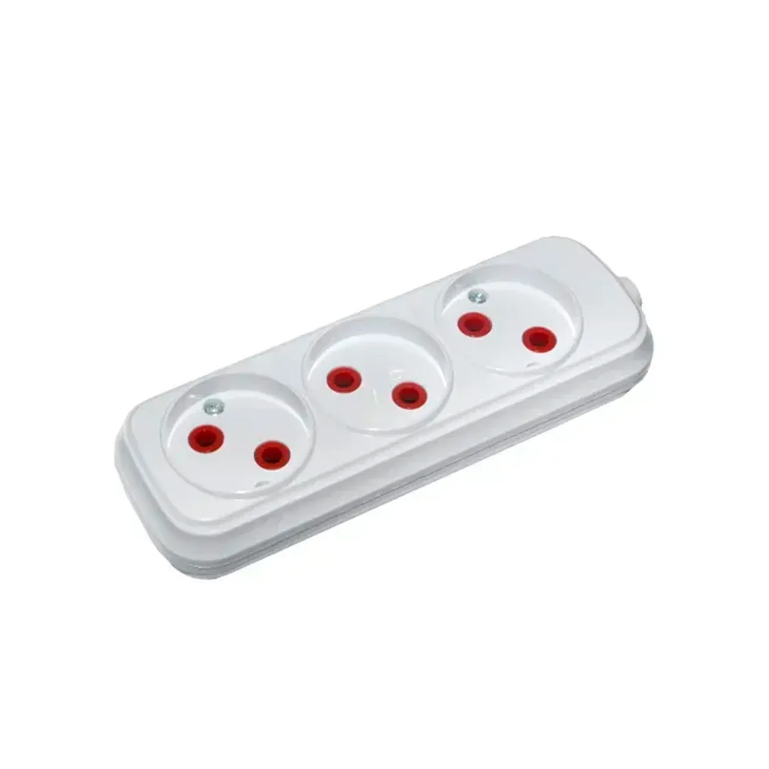 Priza exterioara 3 locuri fara cablu, fara impamintare