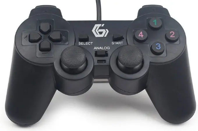 Gamepad Gembird JPD-UDV-01, Negru
