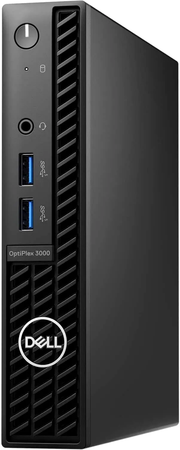 Mini PC DELL OptiPlex 3000, Tiny, Intel Core i3-12100T, 8GB/256GB, Intel UHD Graphics 630, Linux Ubuntu