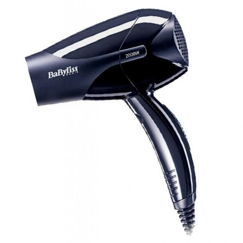 Uscător de păr compact BaByliss D212E, 2000 W, Negru