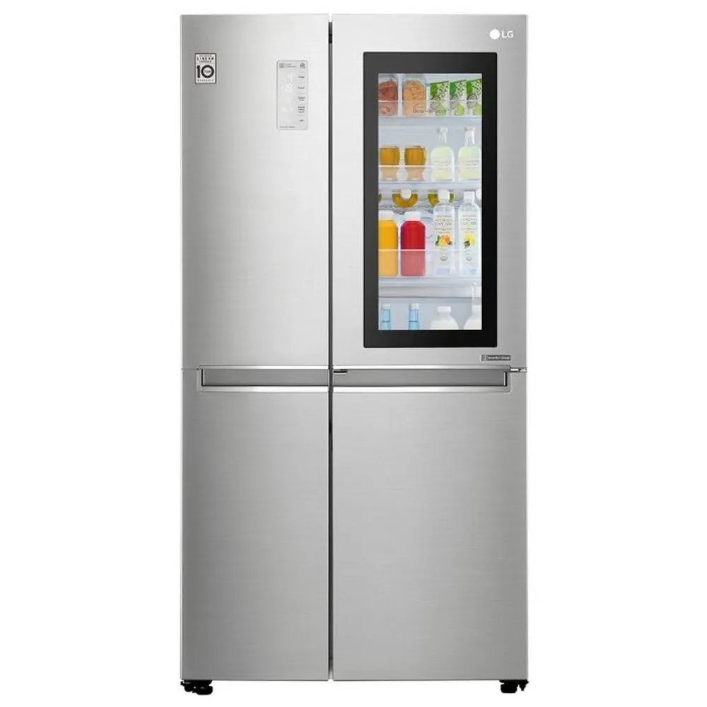 Frigider LG GC-Q247CADC, Argintiu