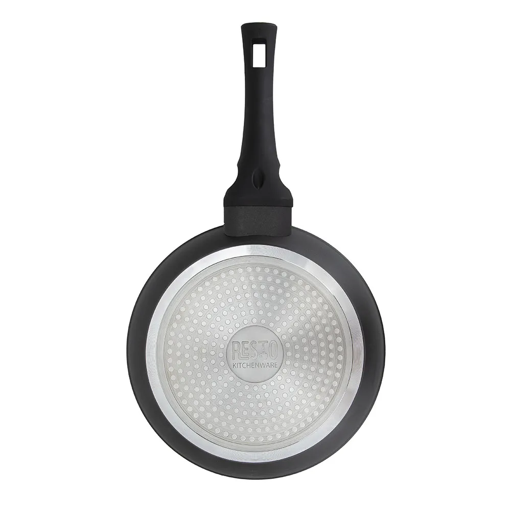 Tigaie RESTO 93325, 24cm, Negru