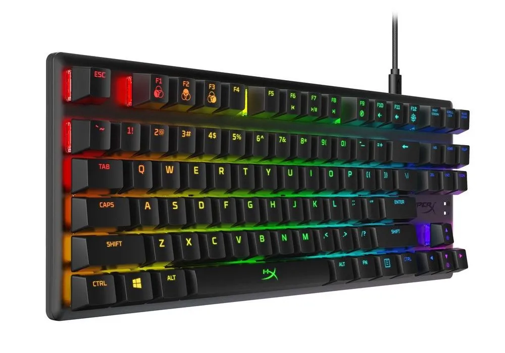 Tastatură HyperX Alloy Origins Core, Cu fir, Negru