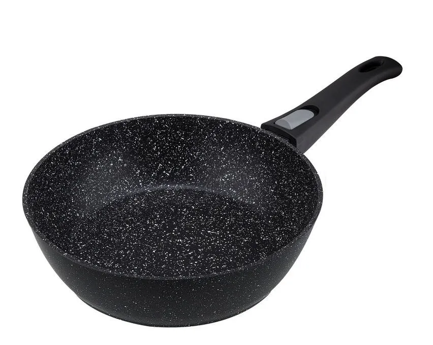 Tigaie adâncă RESTO 93040, 24cm, Negru