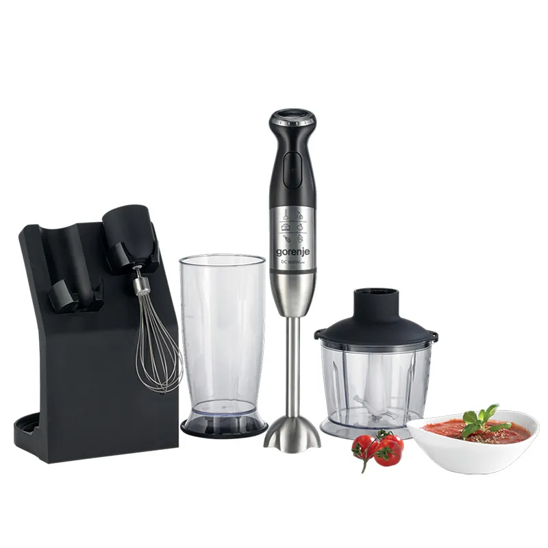 Blender de mână Gorenje HBC 807QB, Negru Argintiu