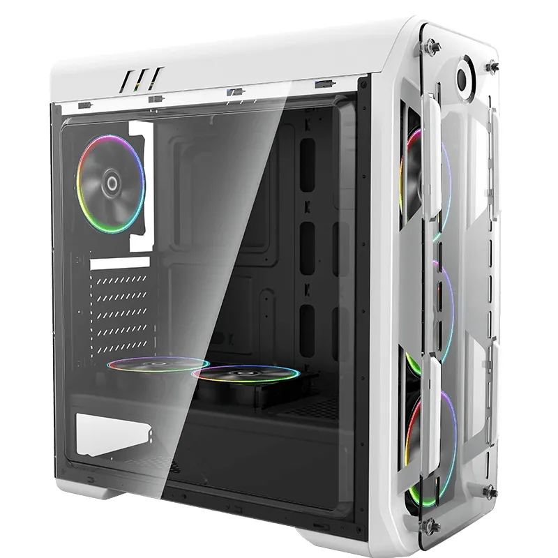 Carcasă PC Gamemax Optical, Midi-Tower, ATX, Alb