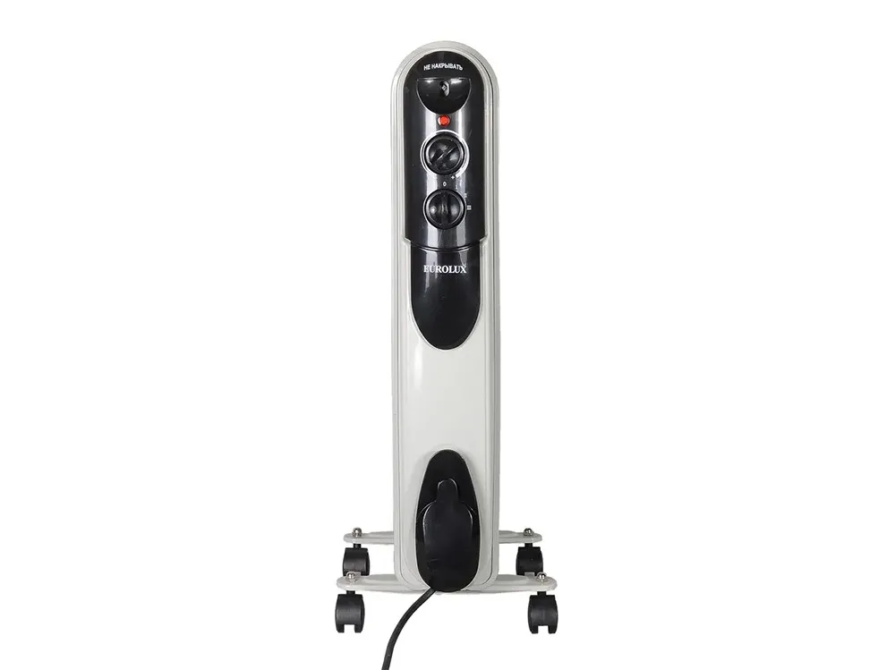 Radiator de ulei Eurolux ОМПТ-9Н, 2000W, Alb