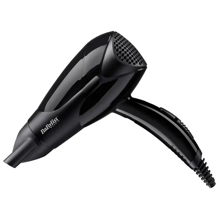 Uscător de păr compact BaByliss D212E, 2000 W, Negru