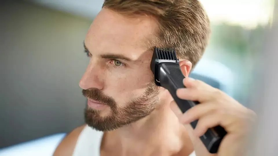 Trimmer pentru bărbați Philips Multigroom Series 7000 MG7785/20, Negru