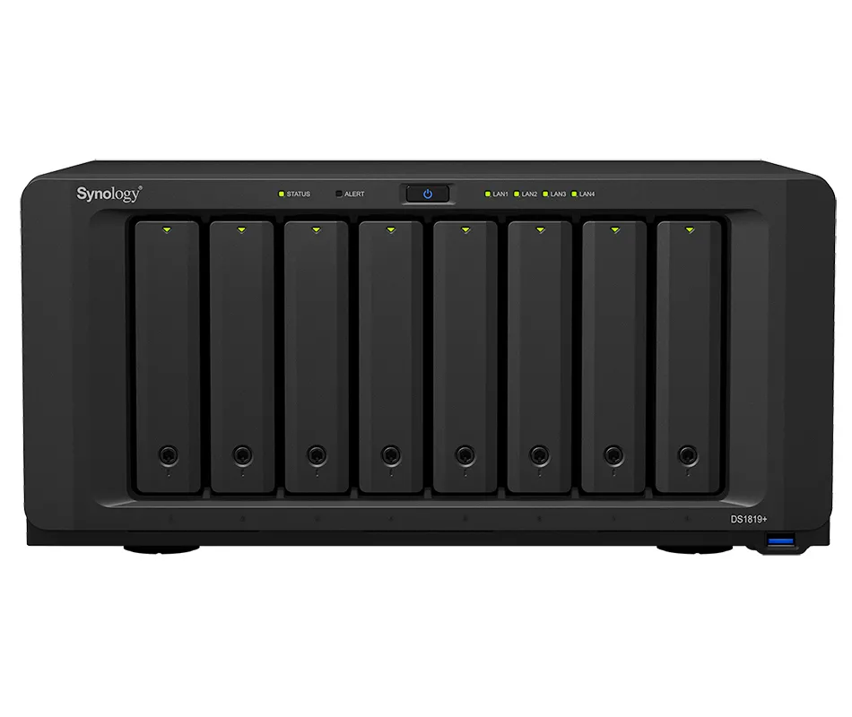 Stocare atașată la rețea SYNOLOGY DS1819+, Negru
