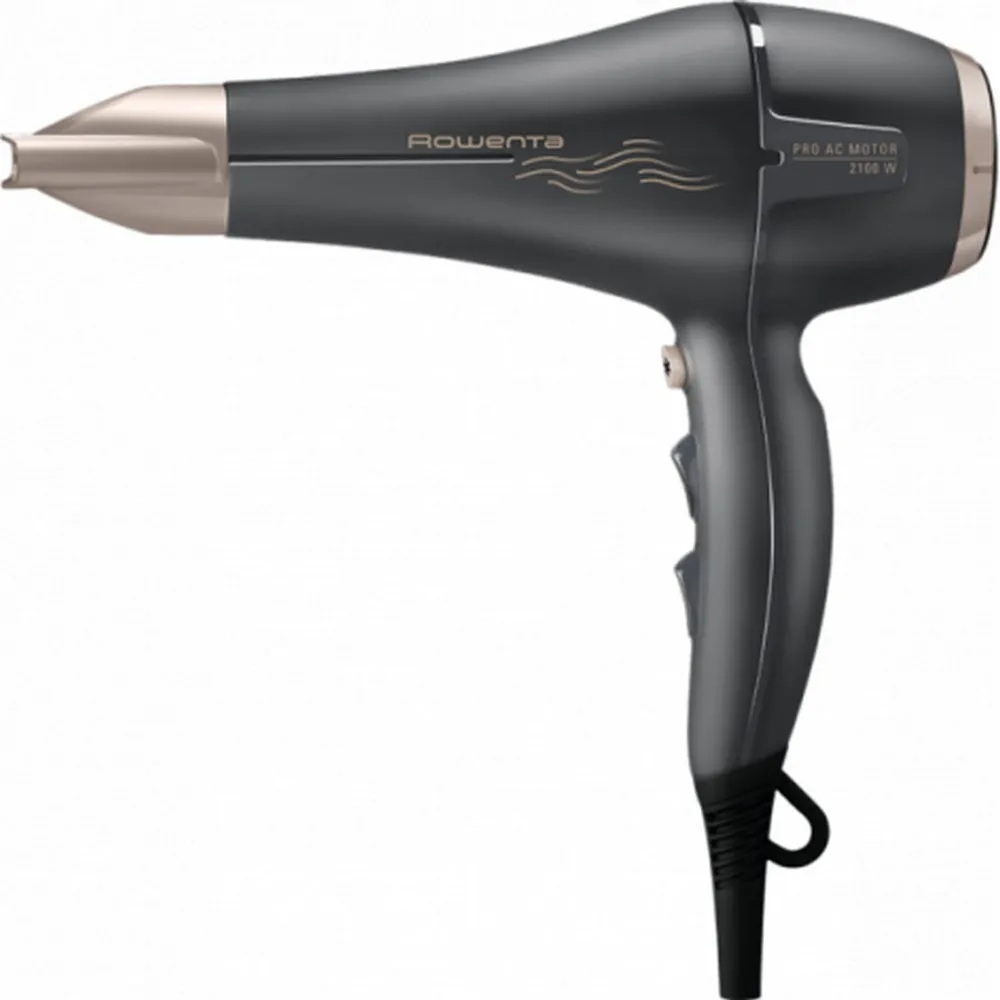 Uscător de păr Rowenta Signature Pro CV7827F0, 2100 W, Negru