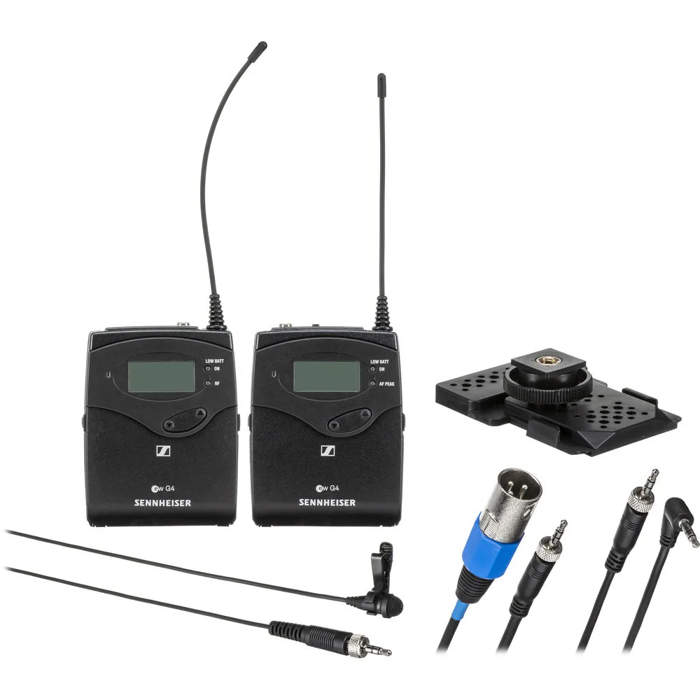 Microfon vocal Sennheiser EW 112P G4 B, Fără fir, Negru