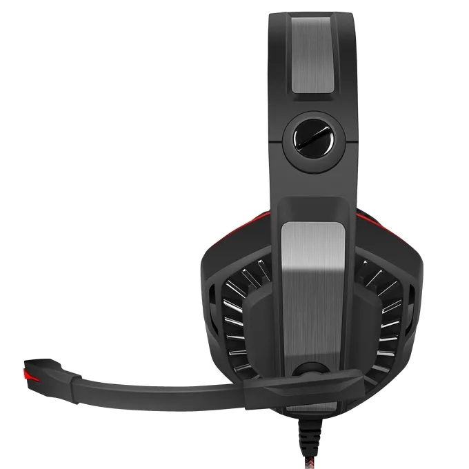 Căști gaming SVEN AP-U990MV, Cu fir, Negru/Roșu
