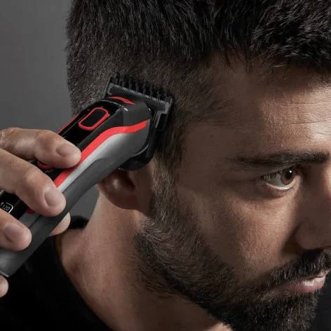 Trimmer pentru bărbați Rowenta Formula One TN944MF0, Negru | Roșu