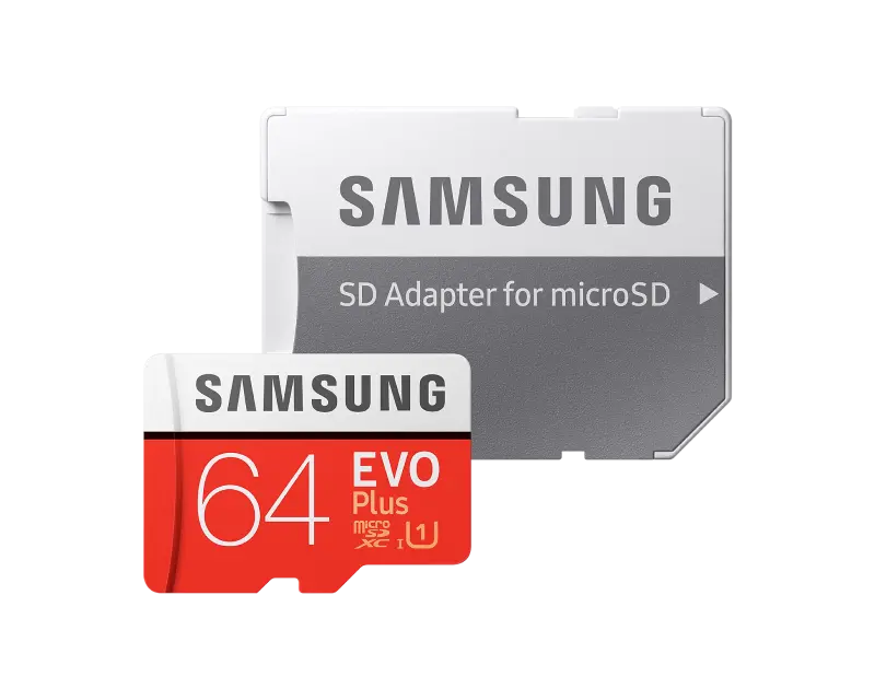 Card de Memorie Samsung EVO Plus MicroSD, 64GB (MB-MC64KA/KR)