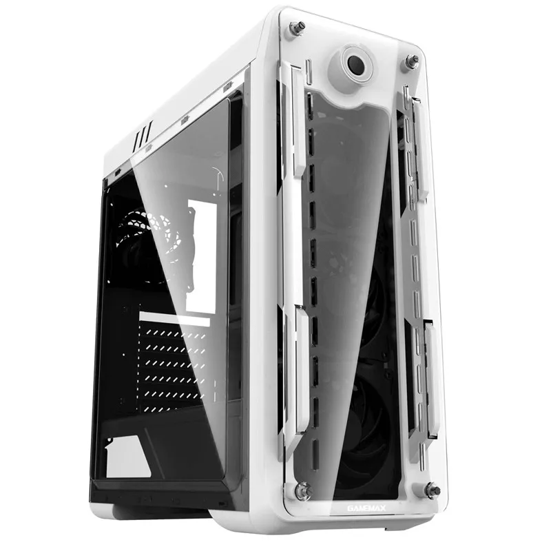 Carcasă PC Gamemax Optical, Midi-Tower, ATX, Alb