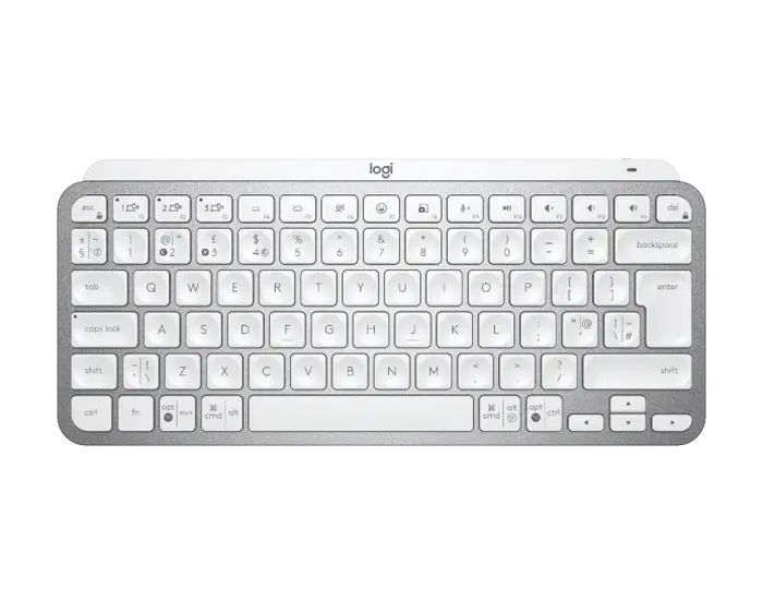 Tastatură Logitech MX Keys Mini, Fără fir, Gri pal
