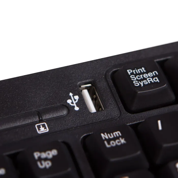 Tastatură SVEN Standard 304, Cu fir, Negru