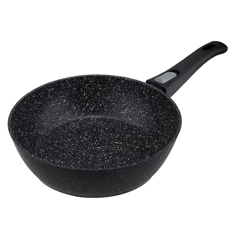 Tigaie adâncă RESTO 93040, 24cm, Negru