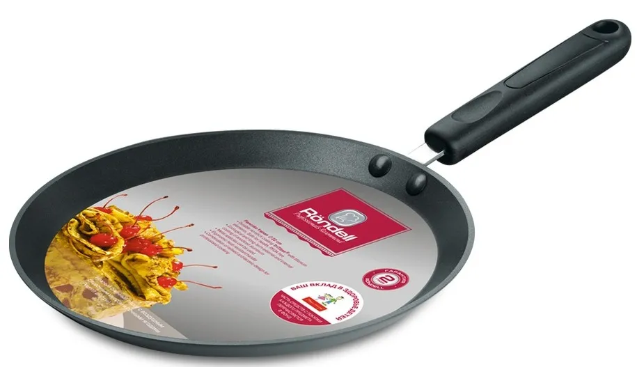 Tigaie pentru clătite Rondell RDA-274, 22cm, Negru