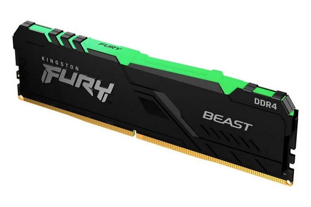 Memorie RAM Kingston FURY Beast RGB, DDR4 SDRAM, 3000 MHz, 8GB, KF430C15BBA/8