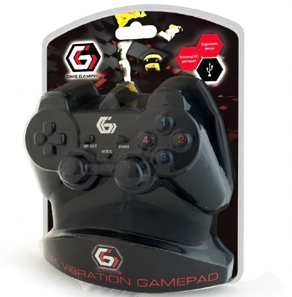 Gamepad Gembird JPD-UDV-01, Negru