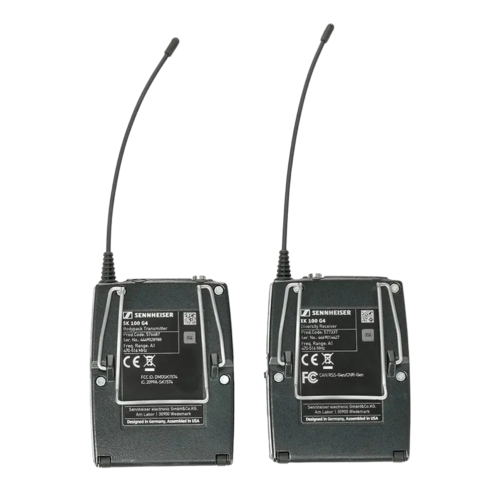 Microfon vocal Sennheiser EW 112P G4 B, Fără fir, Negru
