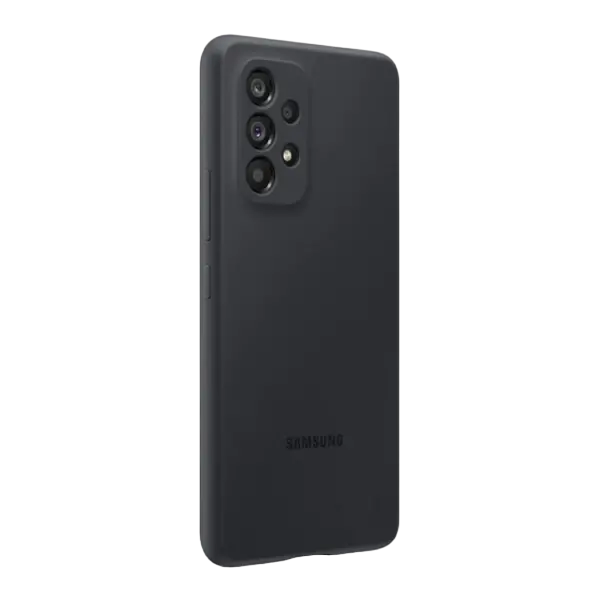 Original Sam. silicone cover Galaxy A73, Black