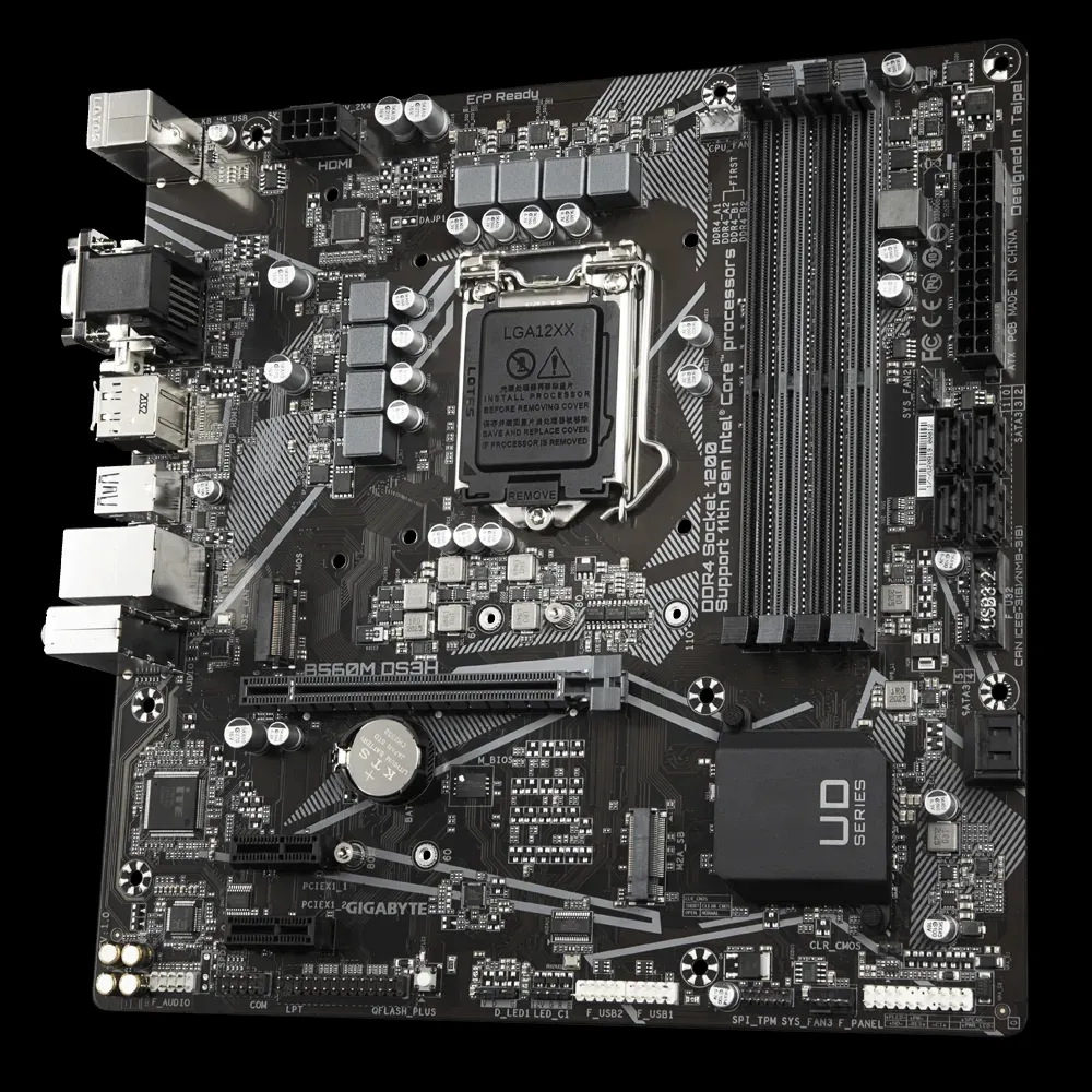 Placă de bază Gigabyte B560M DS3H, LGA1200, Intel B560, Micro-ATX
