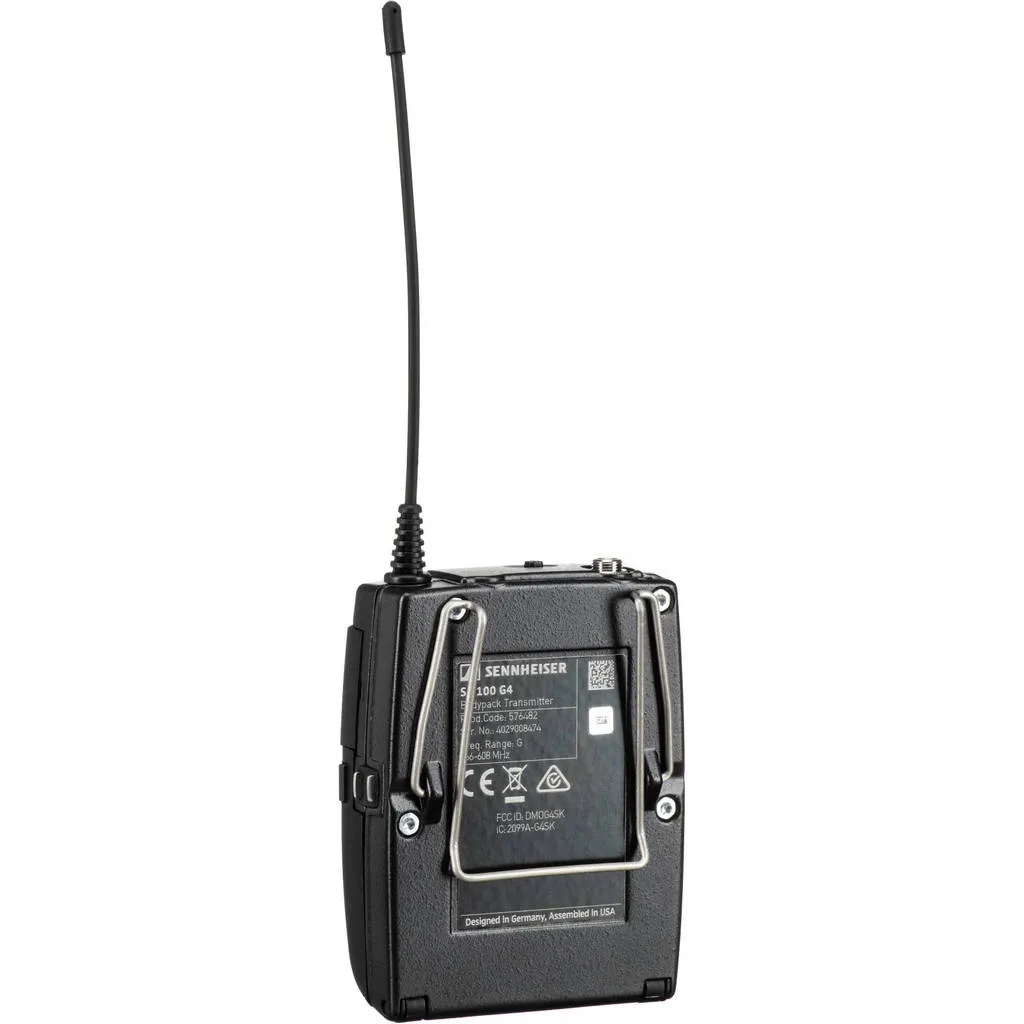 Microfon vocal Sennheiser EW 112P G4 B, Fără fir, Negru