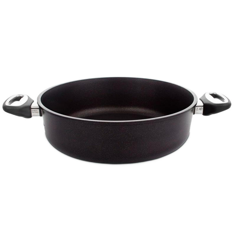 Cratița AMT Gastroguss AMT-828-E-Z500-L, 4,3L, 28cm, Negru