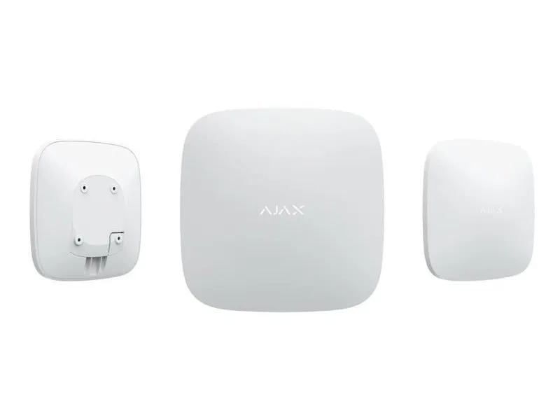 Panou inteligent de control al alarmei Ajax Hub, Alb