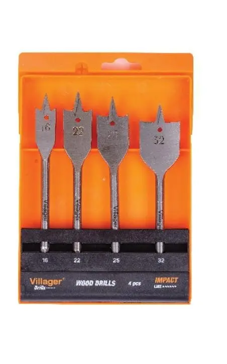 Set burghie lemn plat 4 buc