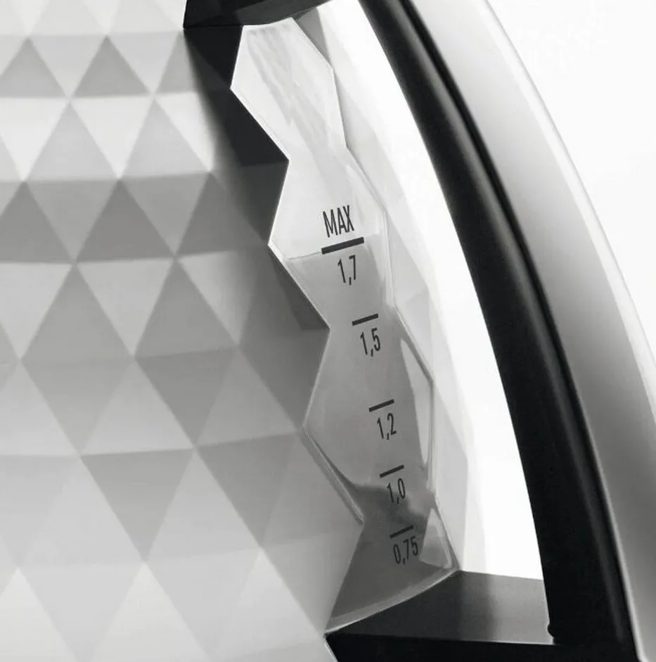 Fierbător electric De'Longhi Brillante, Alb
