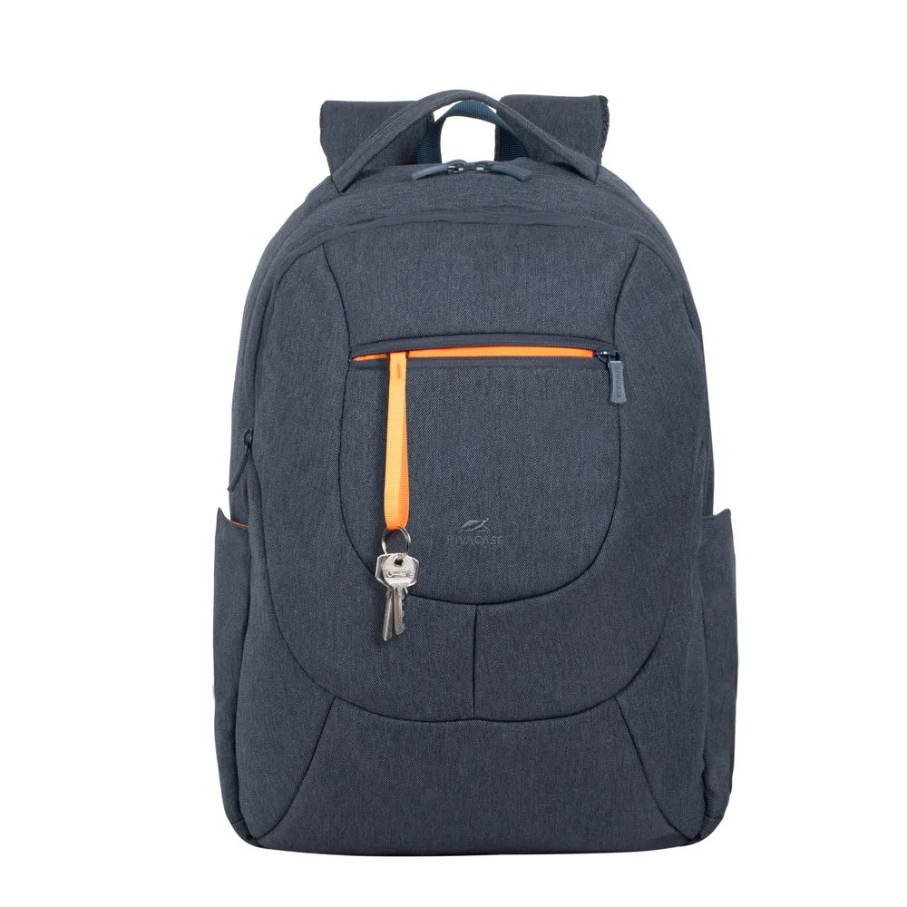 Rucsac pentru Laptop RivaCase Galapagos, 15.6", Poliester, Gri închis
