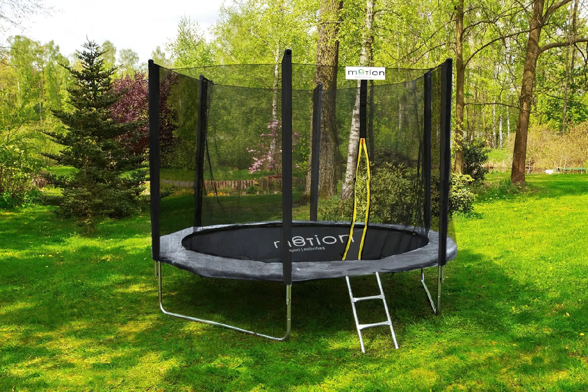 Trambulina JUMI 3.05m gri (set 2 cutii)