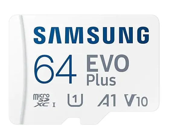 Card de Memorie Samsung EVO Plus MicroSD, 64GB (MB-MC64KA/RU)