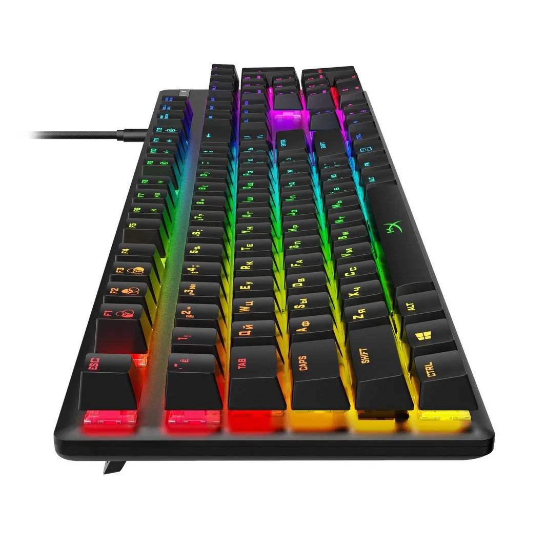 Tastatură HyperX Alloy Origins, Cu fir, Negru
