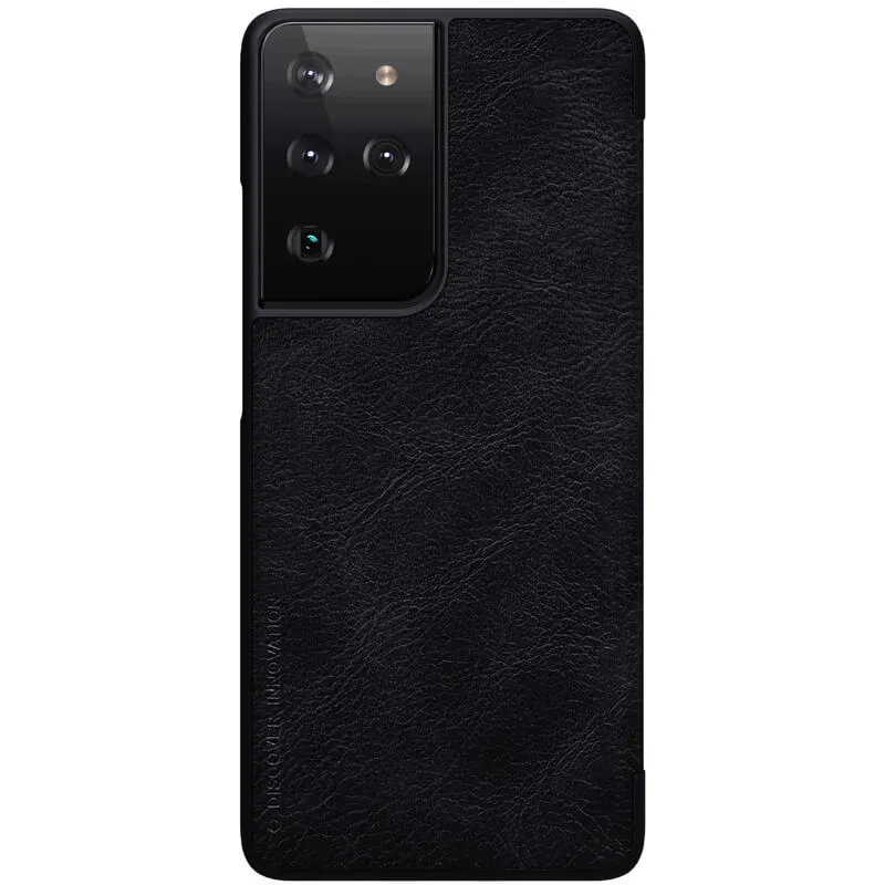 Husă tip carte Nillkin Galaxy S21 - Qin LC, Negru