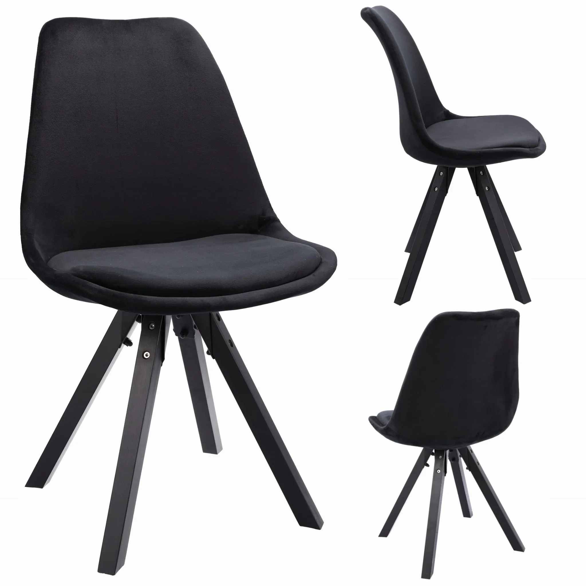 Scaun JUMI SAIDA (negru)