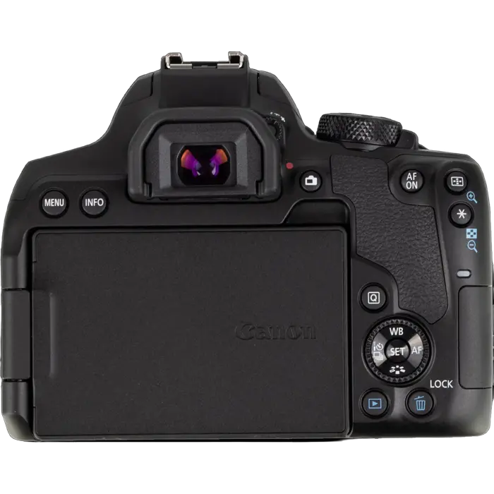 Aparat foto DSLR Canon EOS 850D, Negru