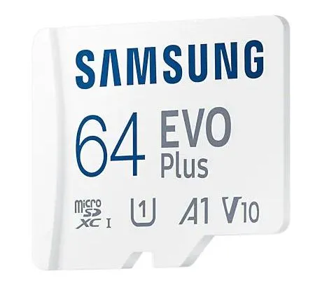 Card de Memorie Samsung EVO Plus MicroSD, 64GB (MB-MC64KA/RU)