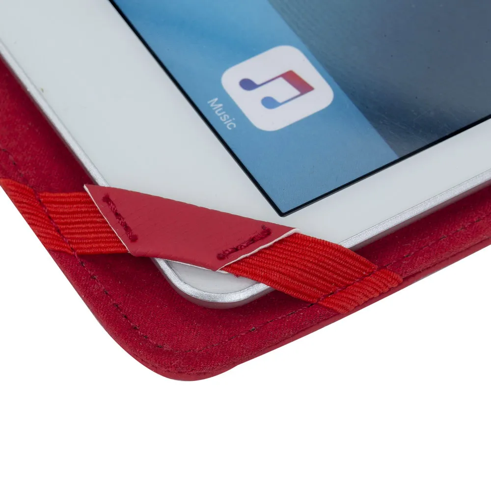 Husă pentru tabletă RivaCase Gatwick, 10,1", Microfibră, Roșu