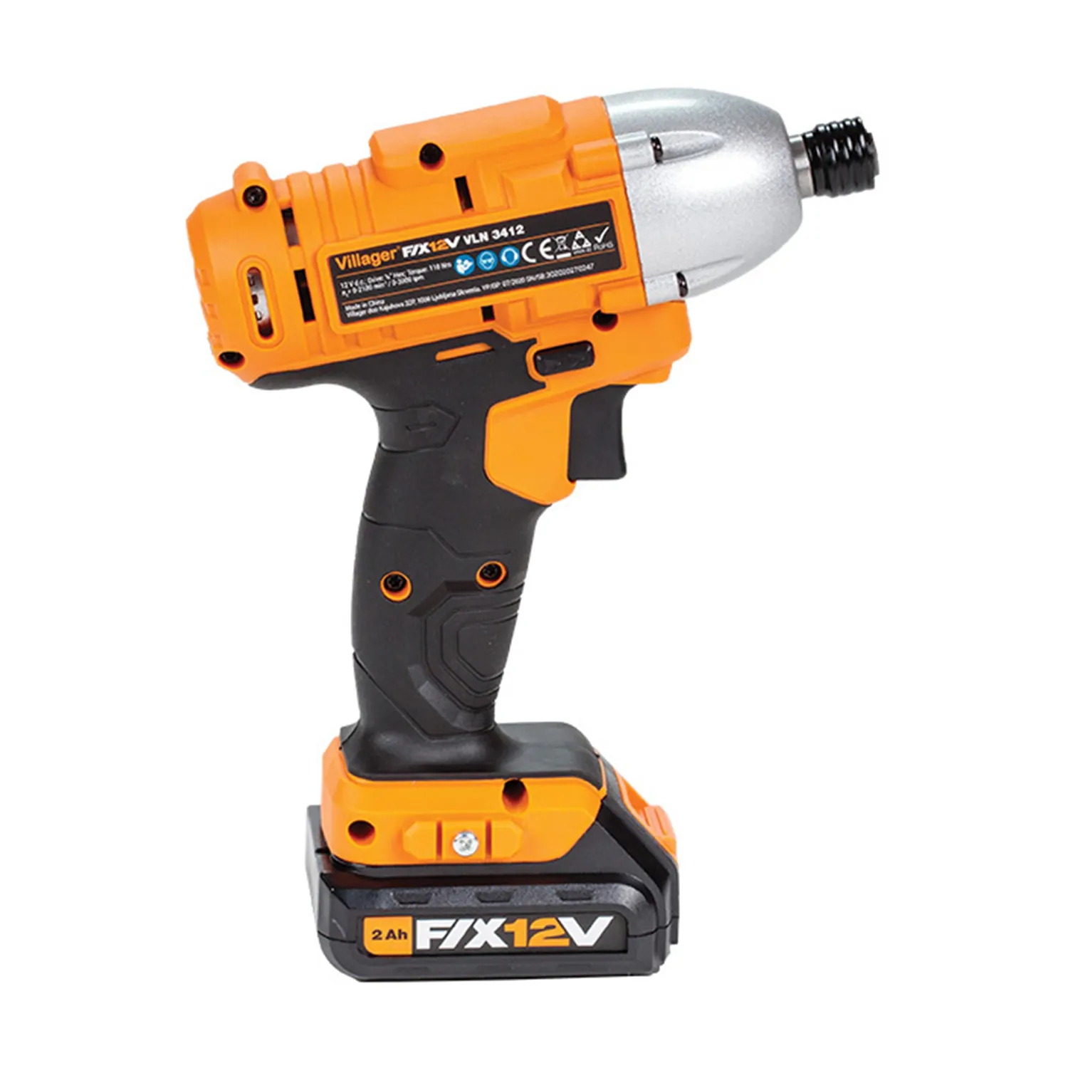 Masina de insurubat cu acumulator Villager FIX VLN 3412-2BSC 12V 2Ah