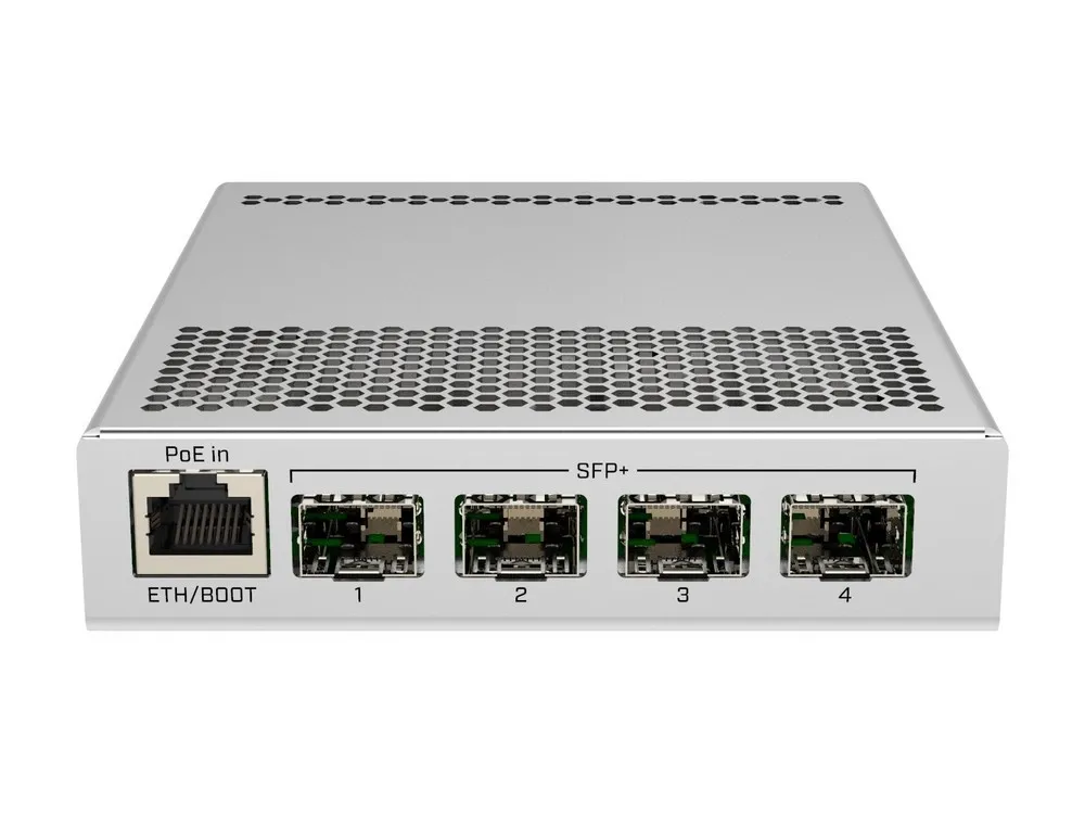 Comutator Router MikroTik CRS305-1G-4S+IN, Argintiu