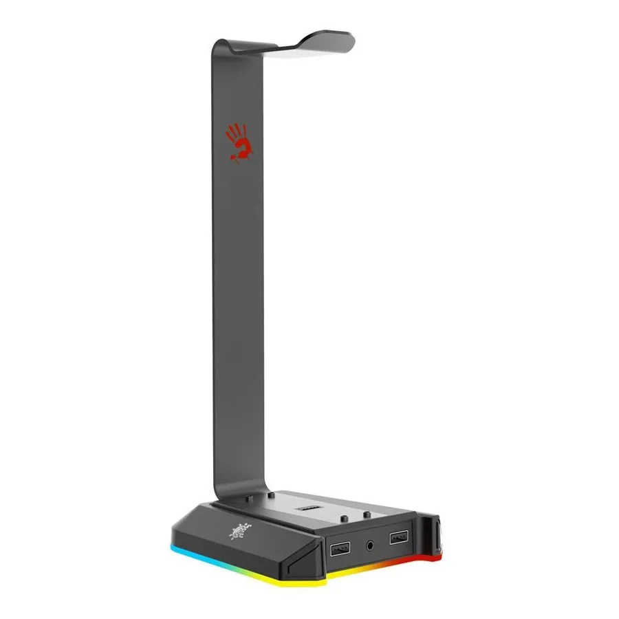 Stand pentru căști gaming Bloody GS2, USB, Negru