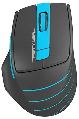 Mouse Wireless A4Tech FG30, Negru/Albastru