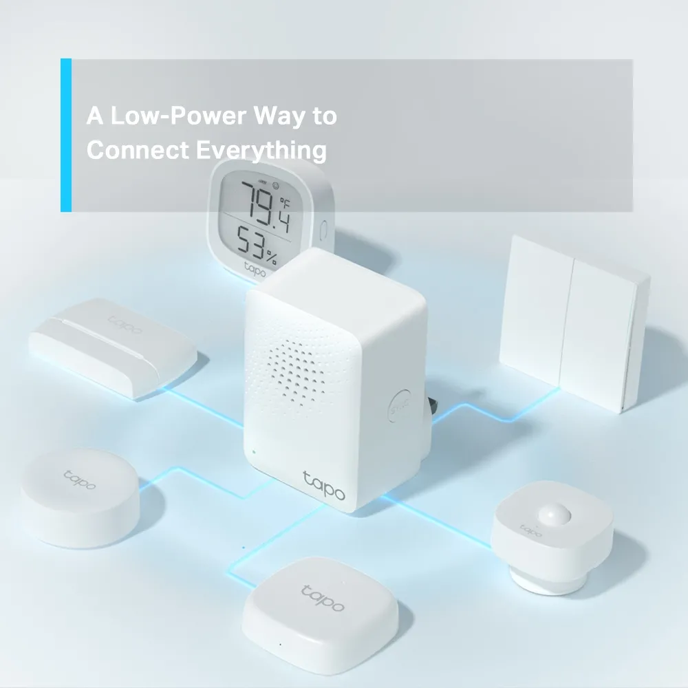 Smart Hub TP-LINK Tapo H100, Alb