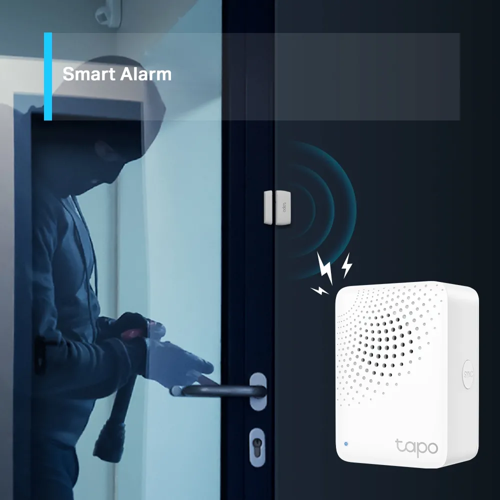 Smart Hub TP-LINK Tapo H100, Alb